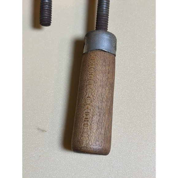 3x Jorgensen Adjustable Clamp Co Wood Hand Screw Clamps Vise Woodcraft - Picture 5 of 7